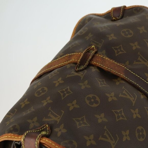Authentic LOUIS VUITTON Monogram Saumur 35 Shoulder Bag M42254 LV - Picture 13 of 16